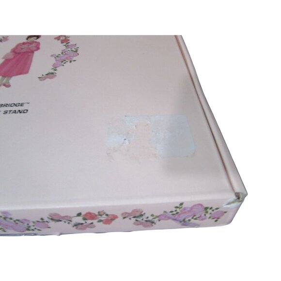 Harry Potter Dolores Umbridge Two Tier Cake Stand Pink Floral Cats Open bx - Picture 7 of 16